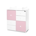 CUPBOARD NEW white/orchid pink - Variant A